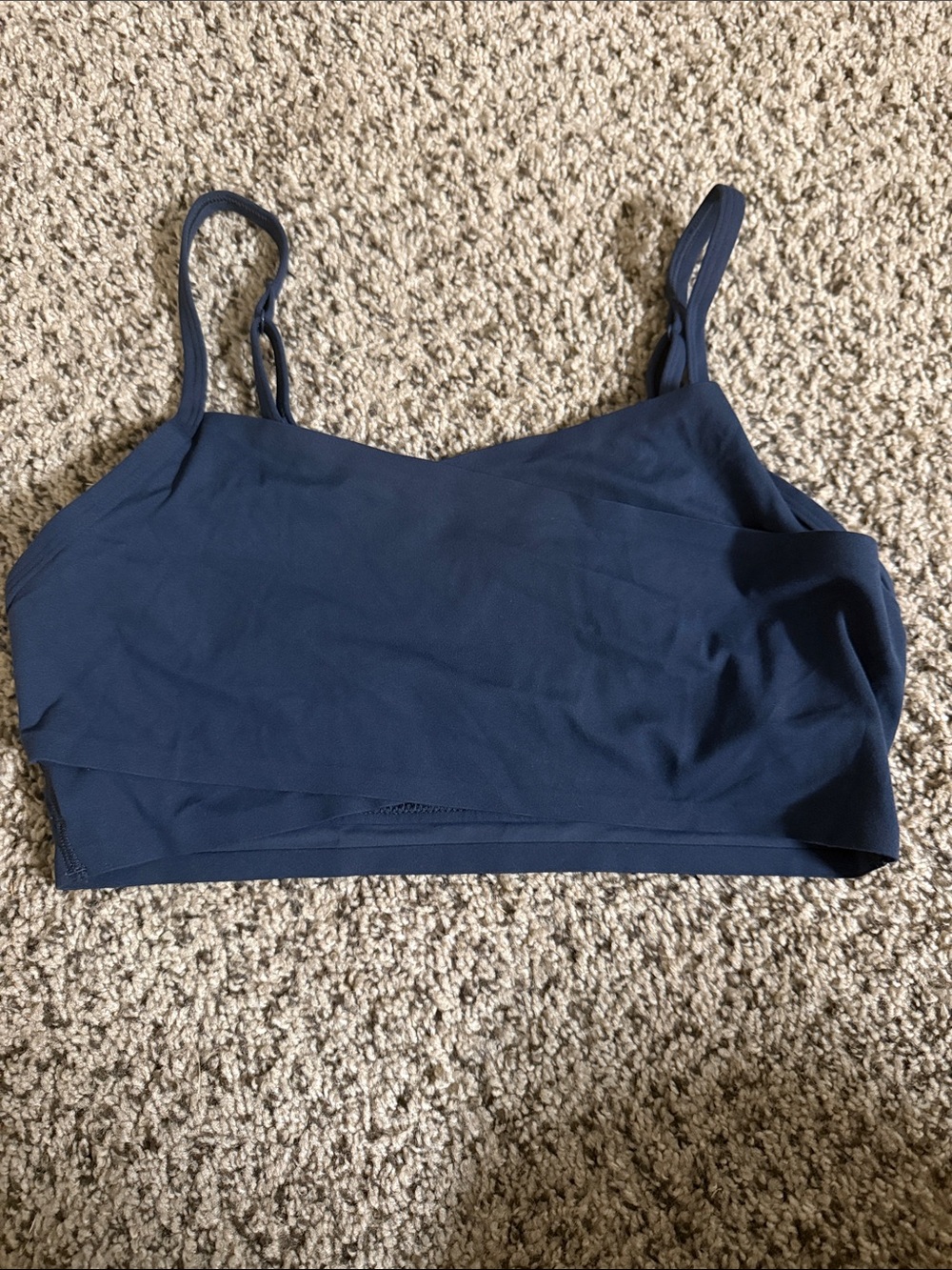 All in Motion Everyday Soft Crossover Sports Bra Navy NWT Size M